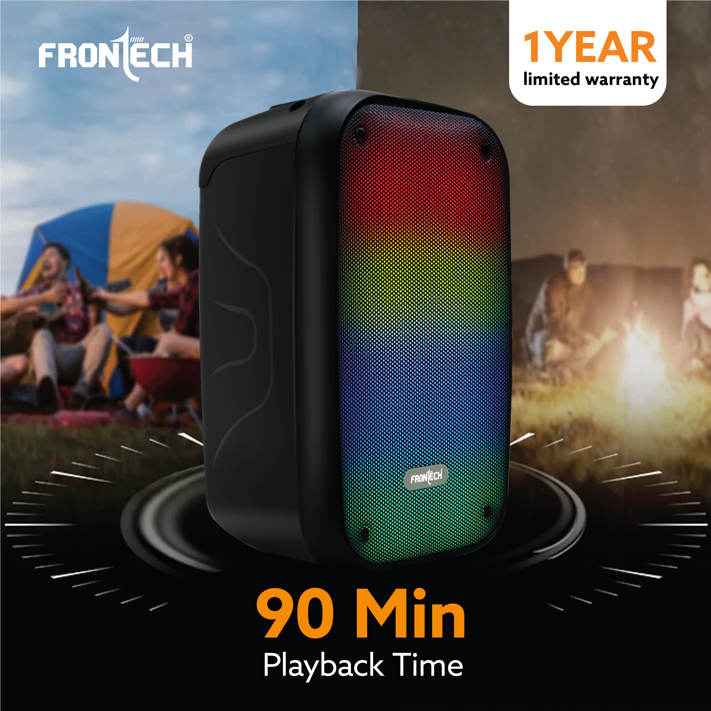 Premium Multi-Media Speaker with Bluetooth 5.0 - Portable (SW-0184)