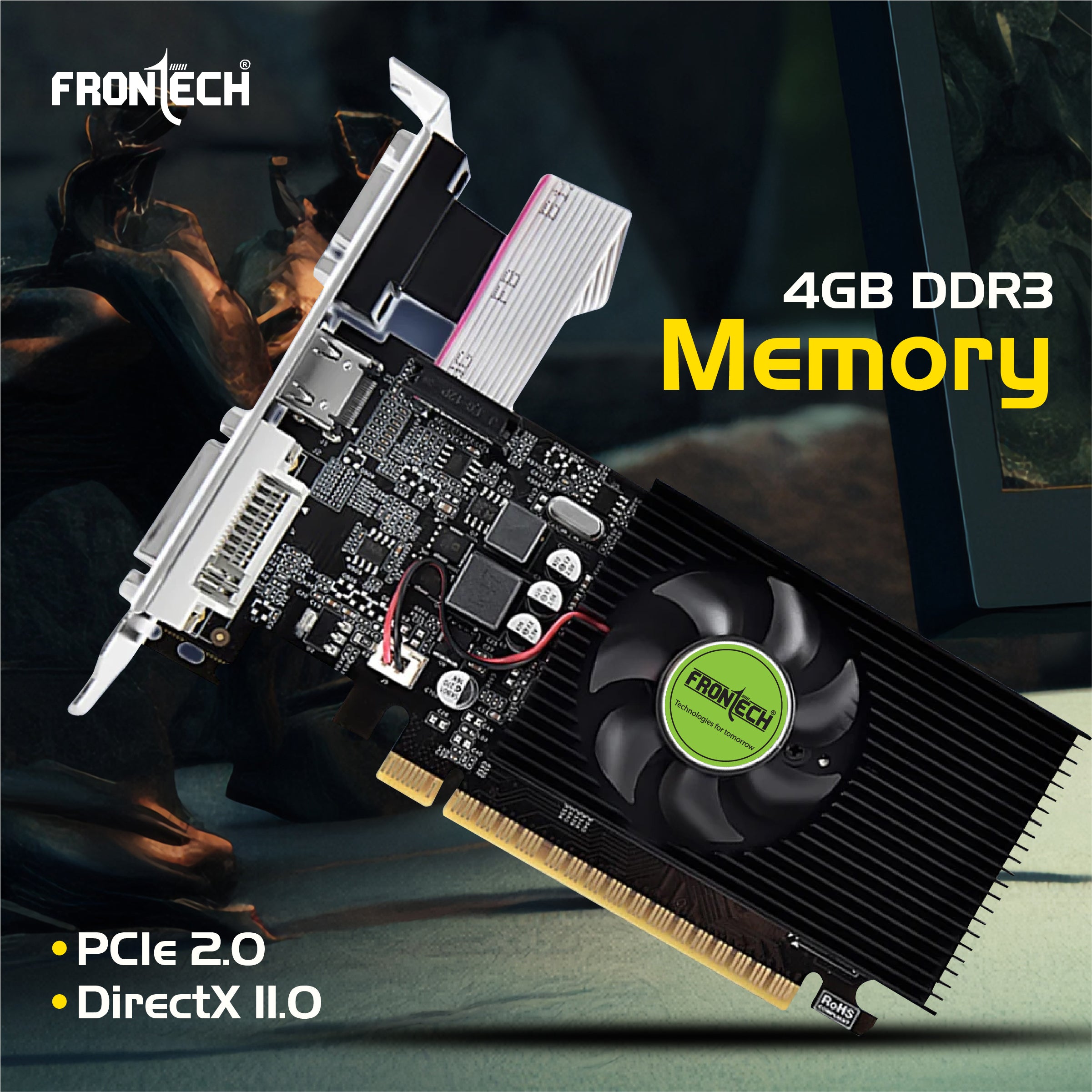 GT 730 Graphics Card with 4 GB DDR3 (GRP-0004)