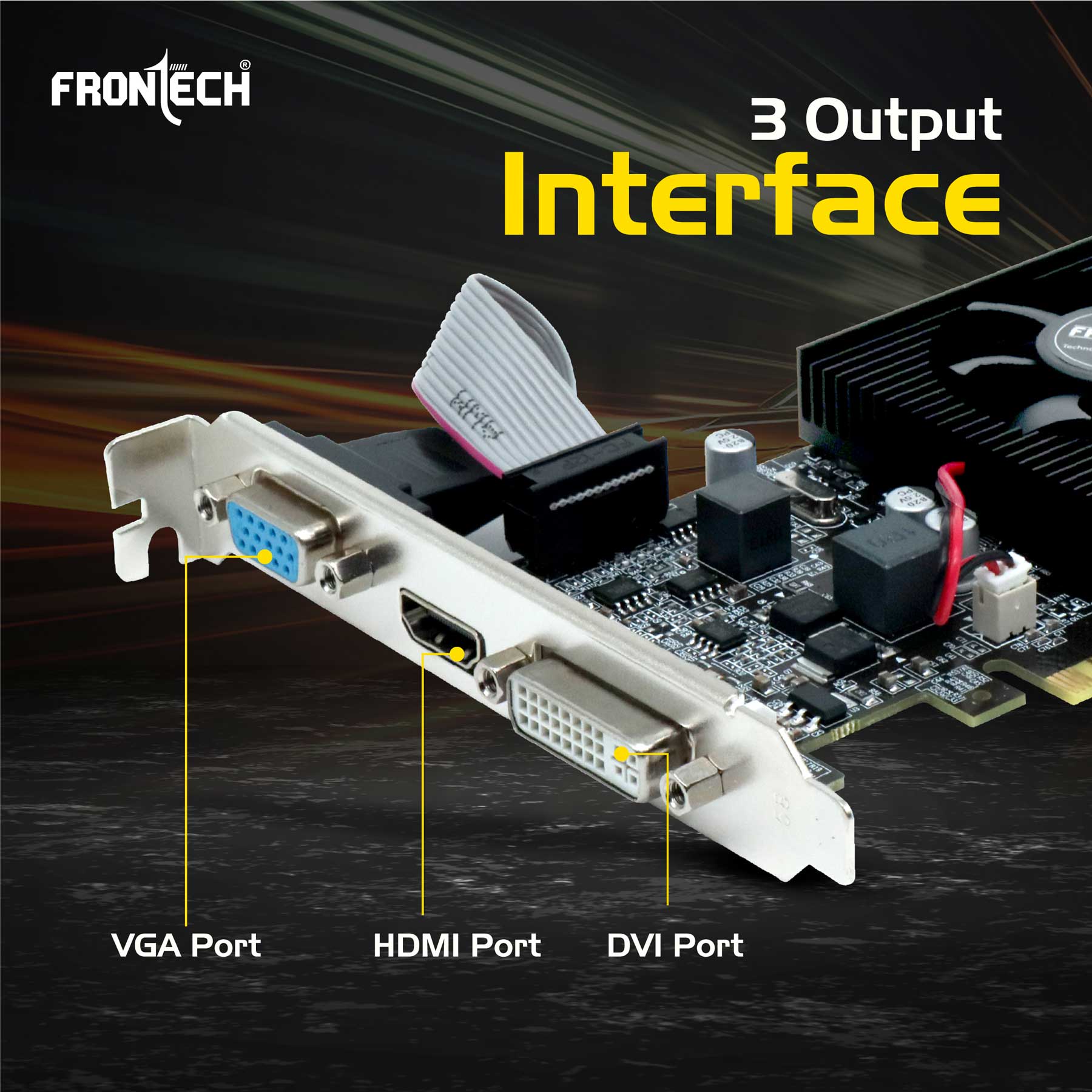 GT 730 Graphics Card with 4 GB DDR3 (GRP-0002)