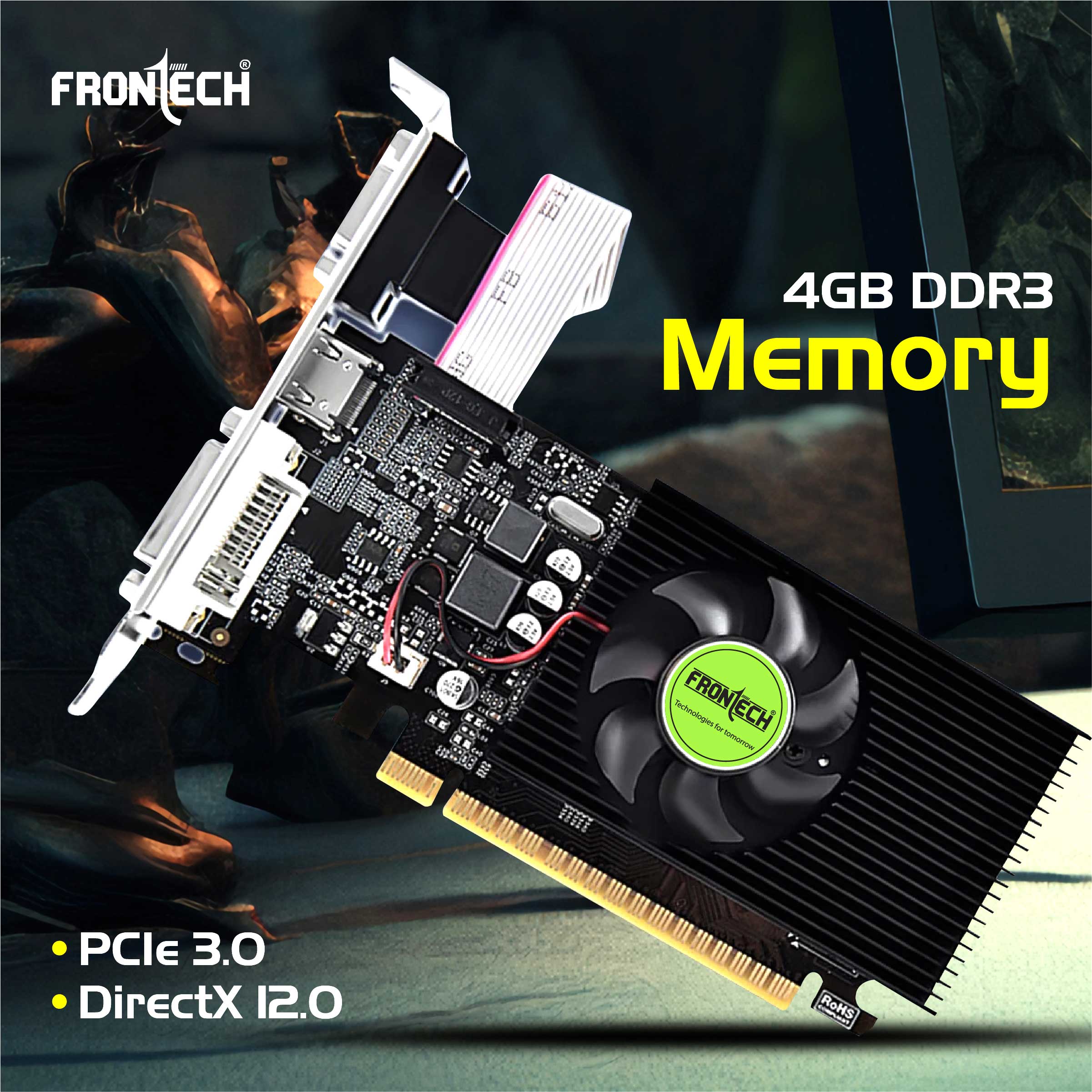 GT 740 Graphics Card with 4 GB DDR3 (GRP-0005)