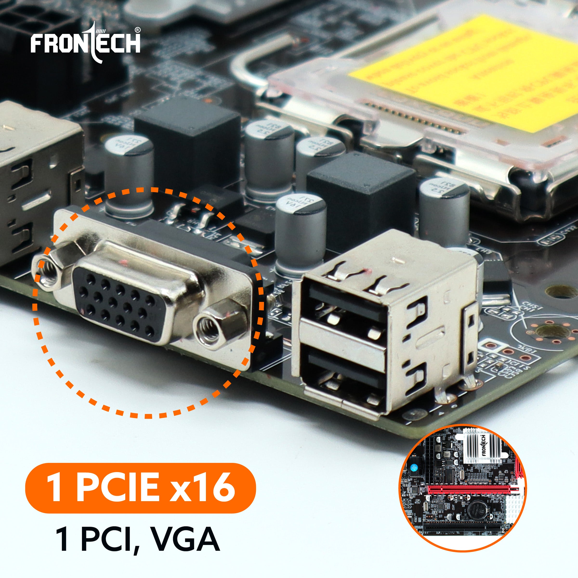 G41 Motherboard | LGA775, 2xDDR3 Slots, Core 2 Quad Support, 6+2 USB Ports, 4xSATA (FT-0464)