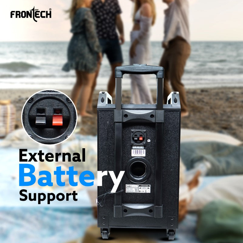 Smash Multimedia Wireless 60W Bluetooth 5.0 Trolley Speaker (SW-0175)