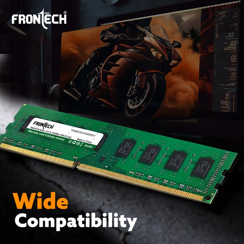 4GB DDR3 1600 MHz RAM Memory (RAM-0034)