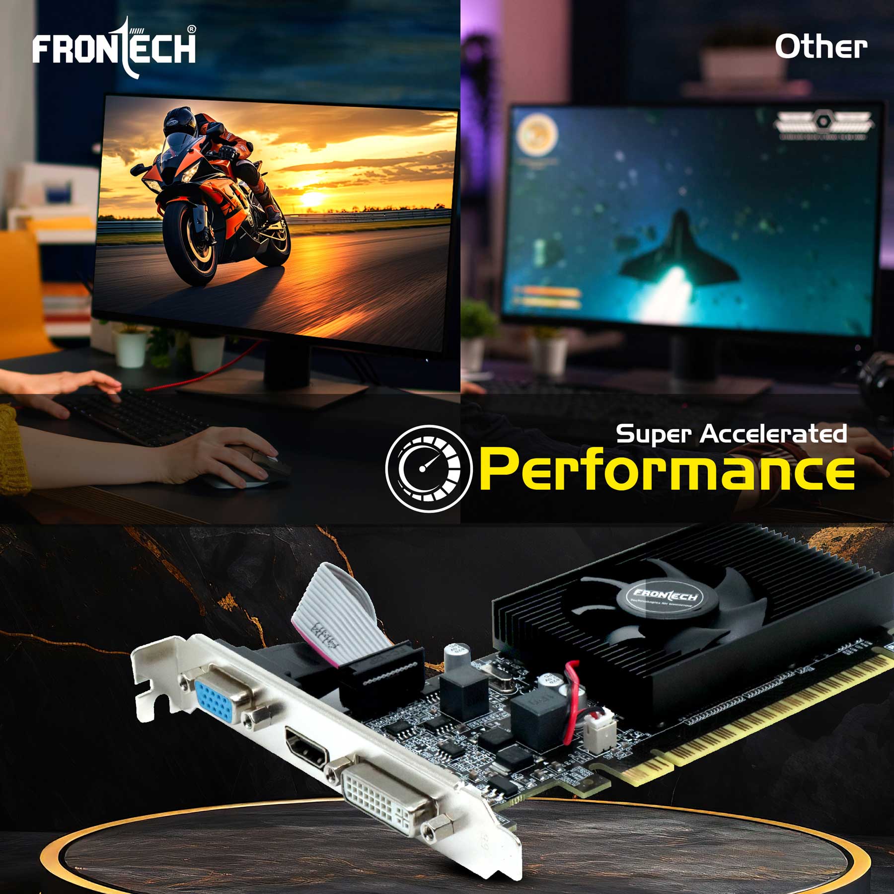GT 730 Graphics Card with 4 GB DDR3 (GRP-0002)