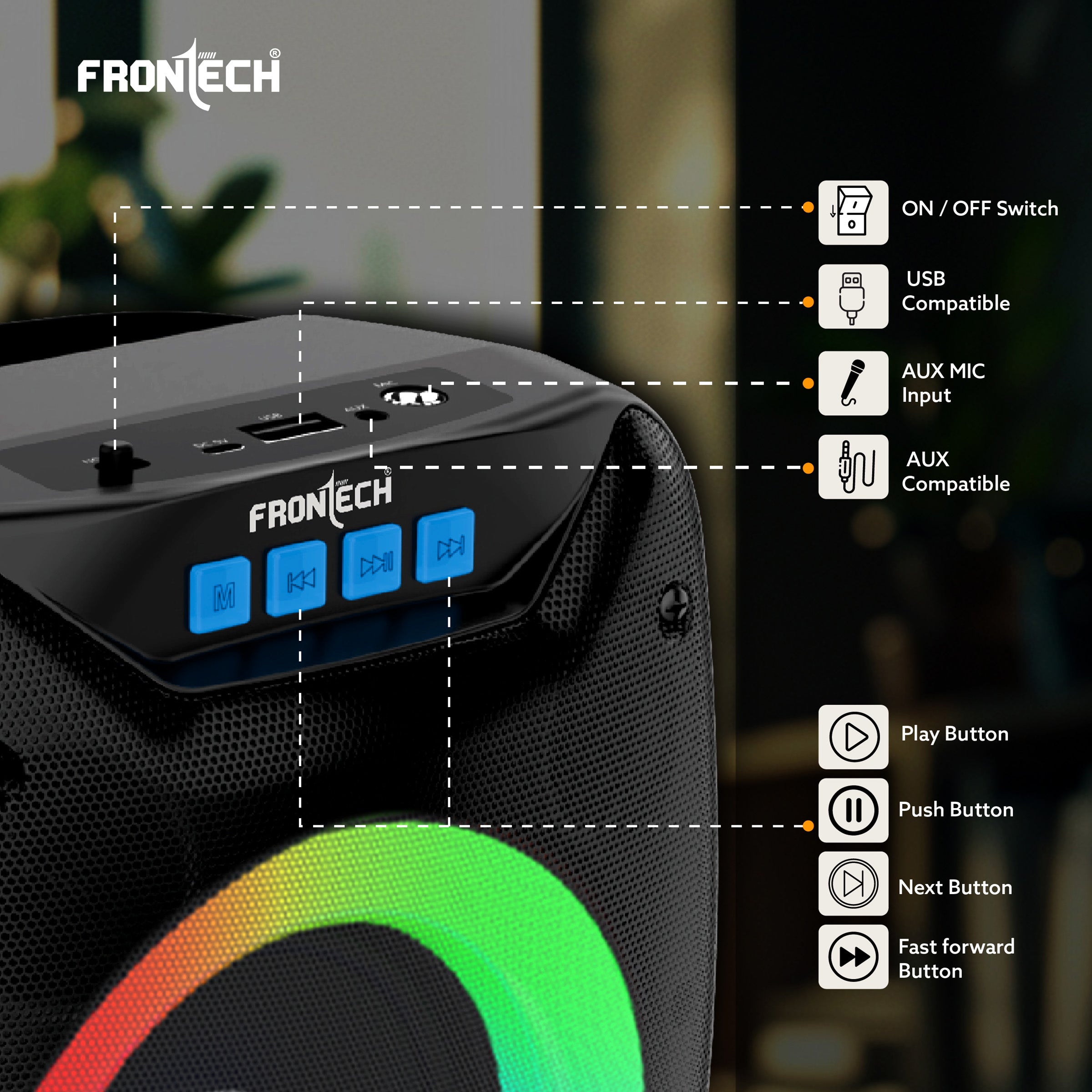 Immerse Yourself in Rich Audio Multi-Media Speaker (SW-0185)