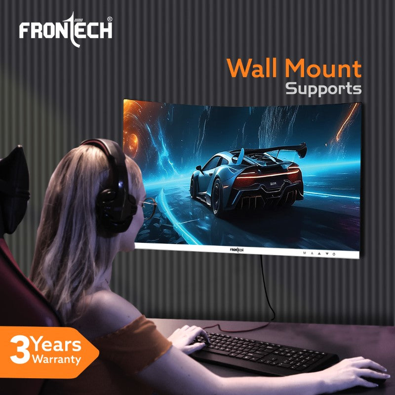 22'' Ultima Series Curved LED Monitor | 75Hz, 1920x1080 | 3500R Curve, Bezel-Less Design (MON-0079C)