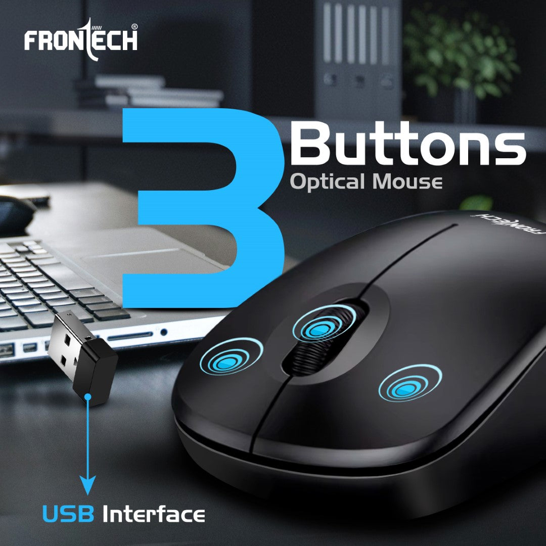 Wireless Optical Mouse 1000 DPI (MS-0034)