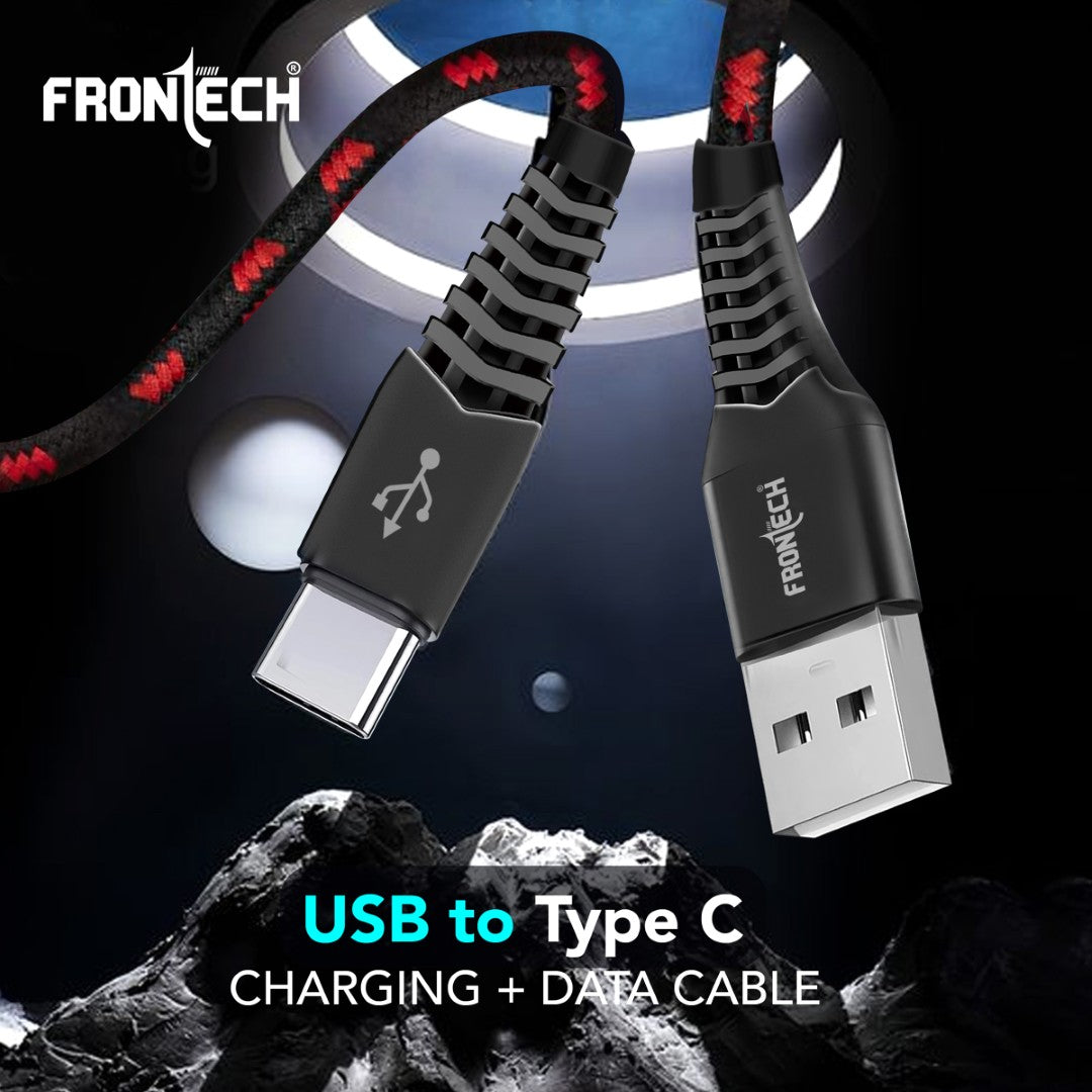 17W Super Fast Charging Braided USB to Type-C Cable | 1M, 3.4A (1035)