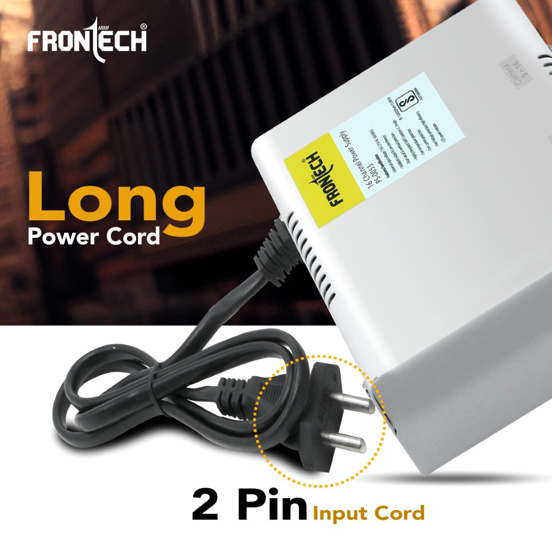Premium 8-Channel Power Supply - Reliable 12V DC - 16 (PS-0053)