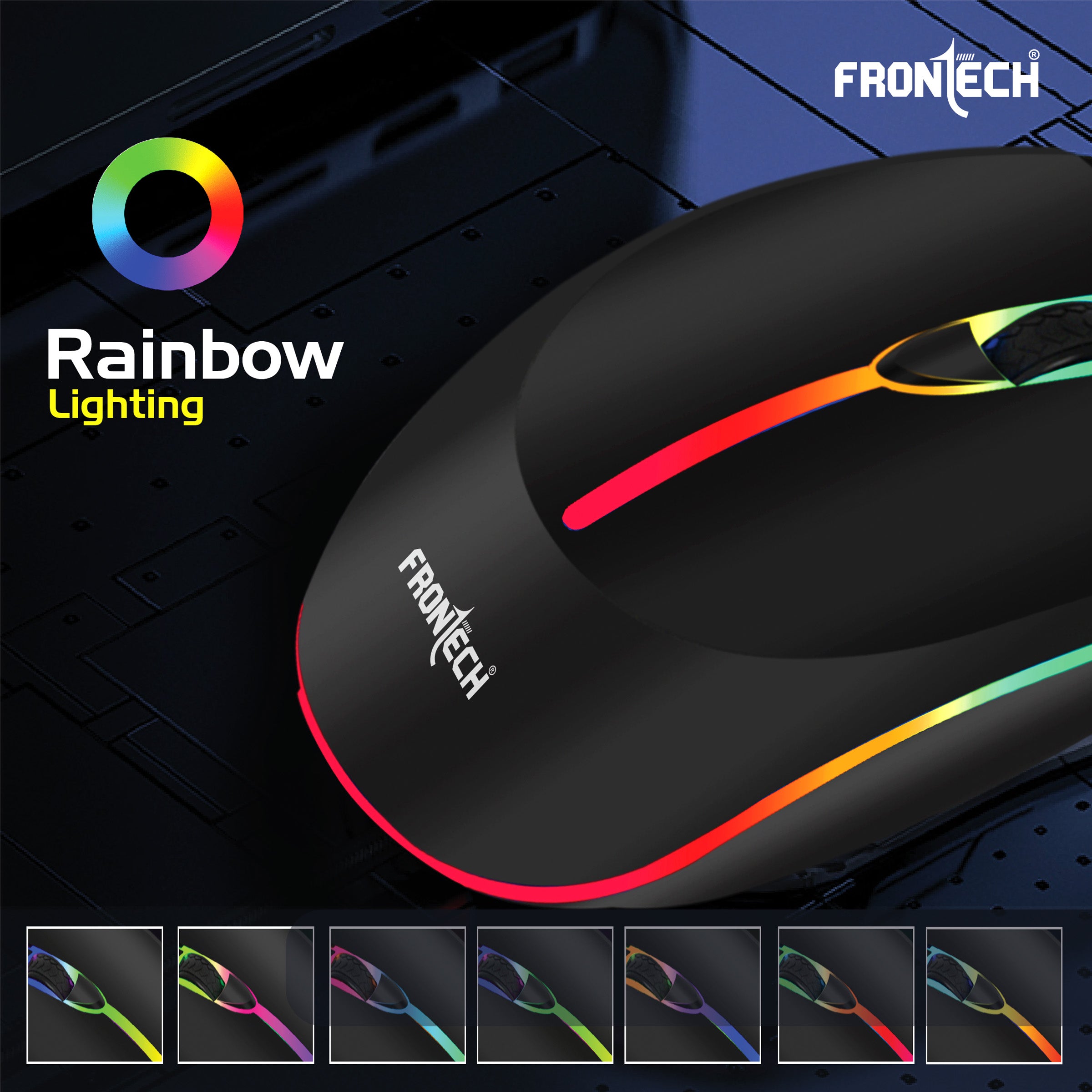 Wired USB Optical Mouse (MS-0068)