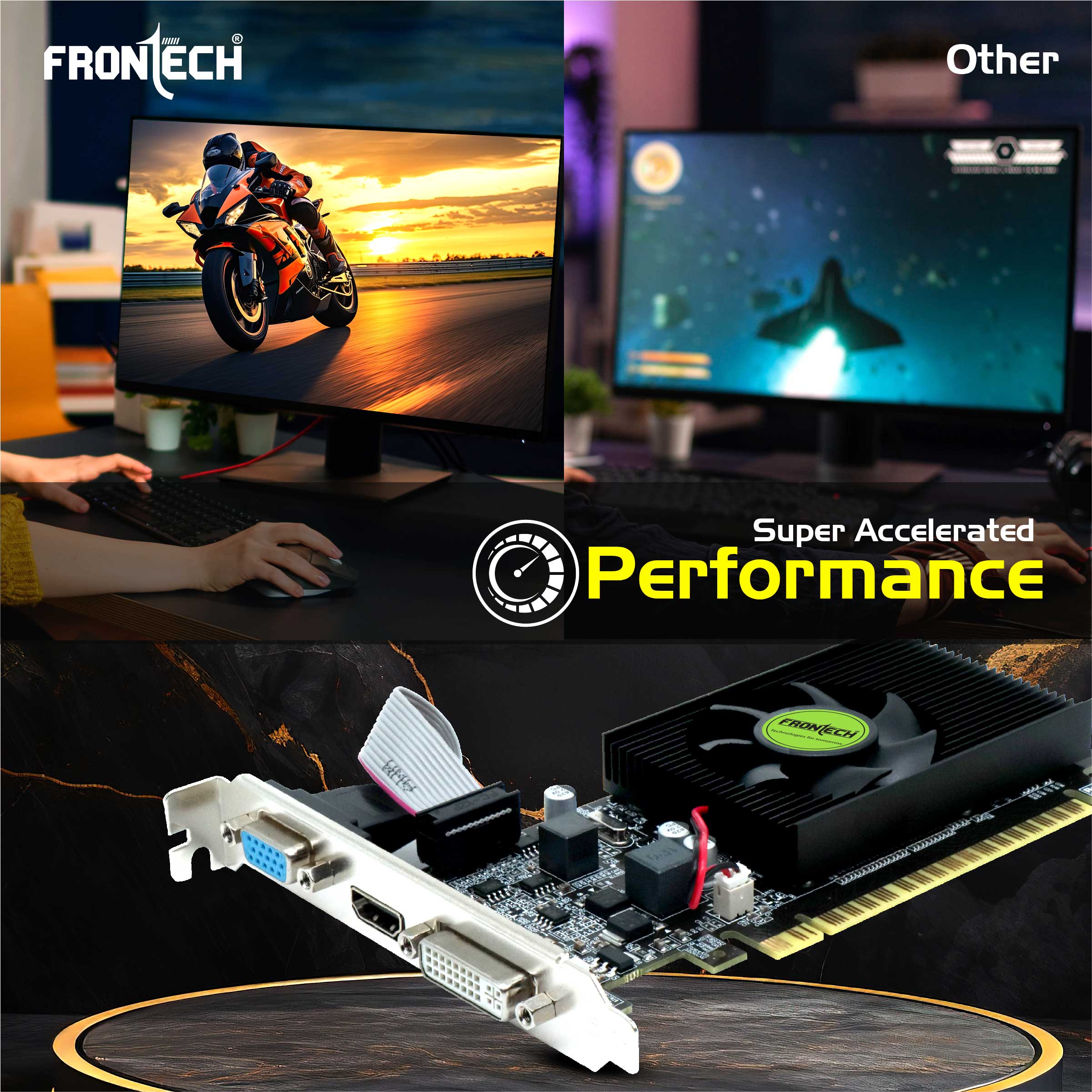 GT 740 Graphics Card with 4 GB DDR3 (GRP-0005)