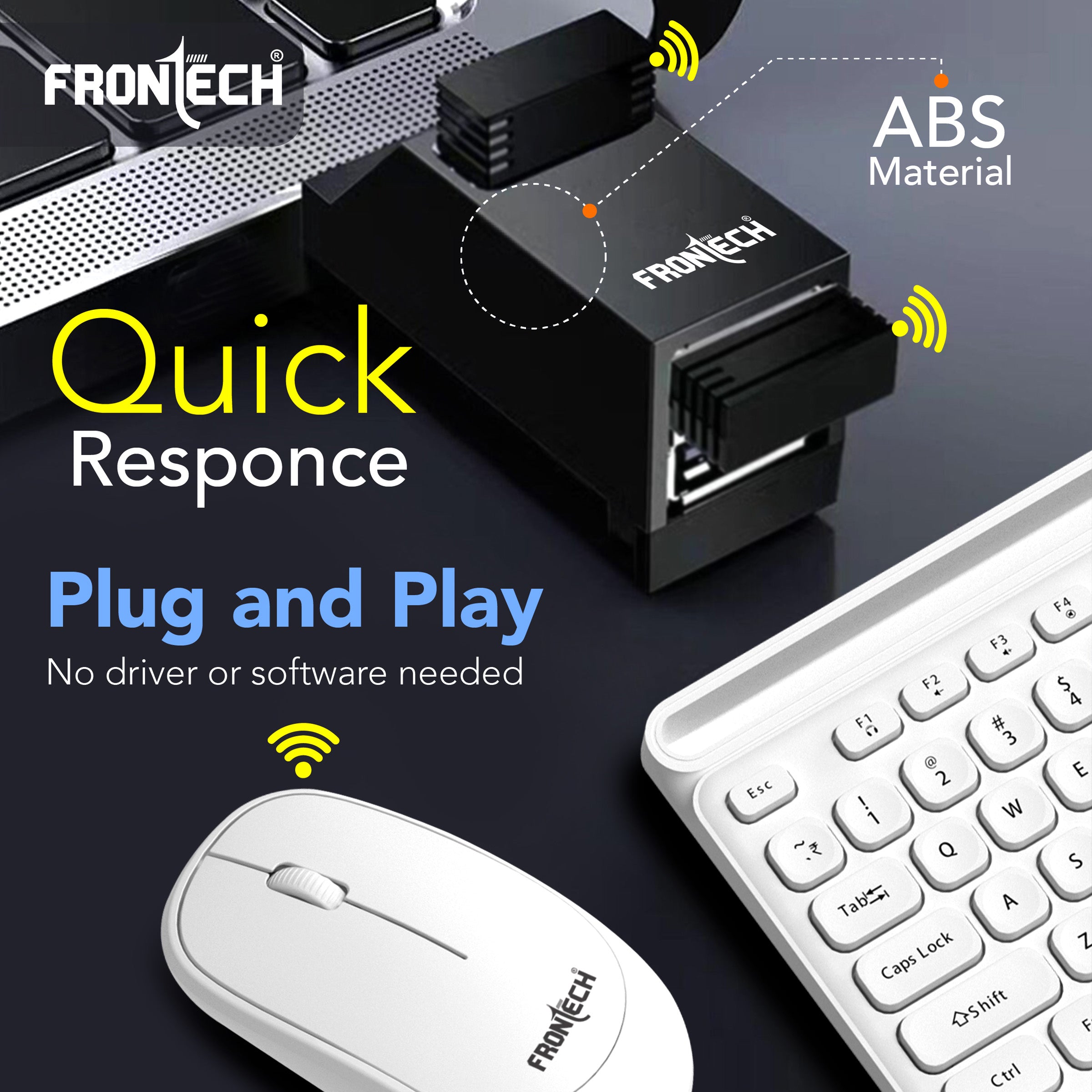 Frontech USB Hub: High-Speed USB 3.0 & 2.0 | Expand Your Ports | Blazing Fast Data Transfer & Compact Design