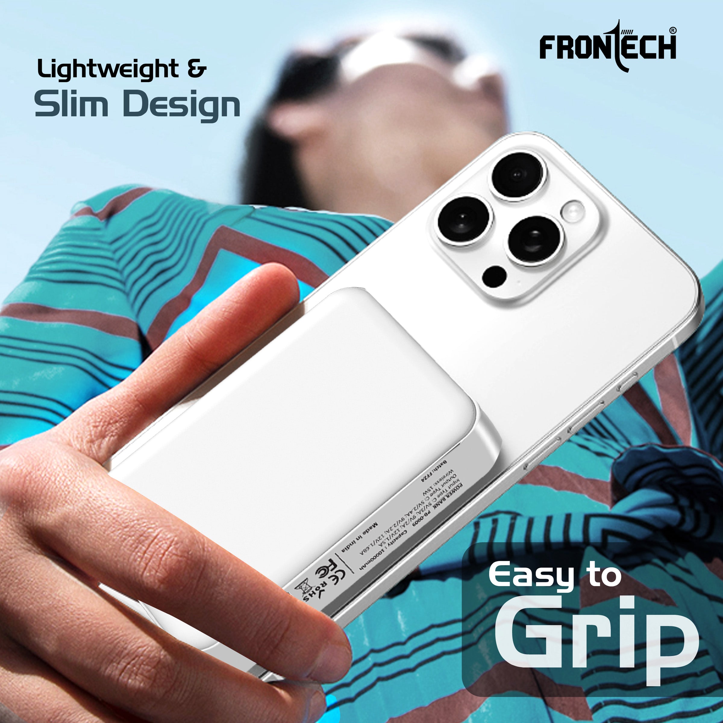 Wireless Magnetic Type-C 10000 mAh Power Bank (PB-0009)