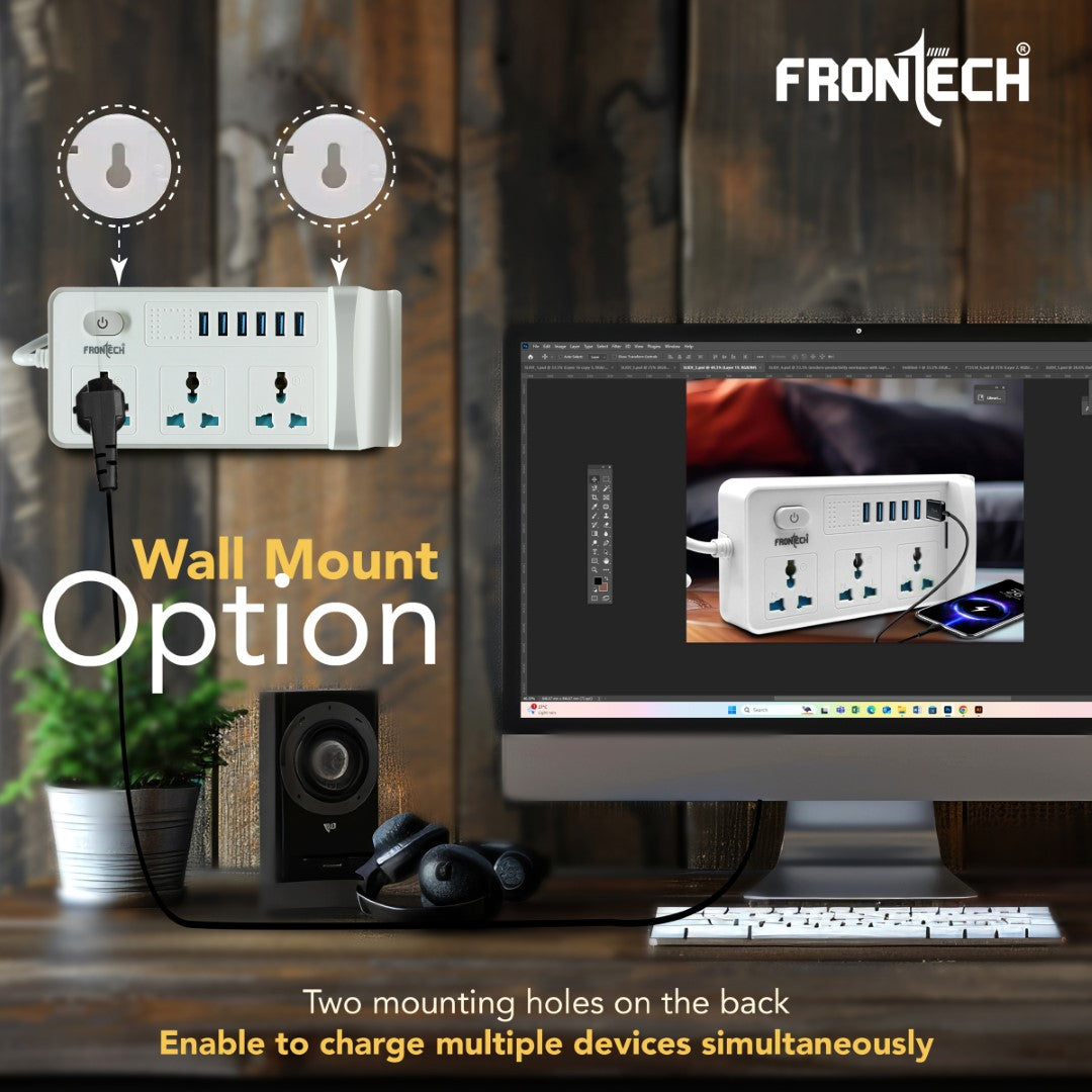 Power Connector with 6 USB Ports (3538)