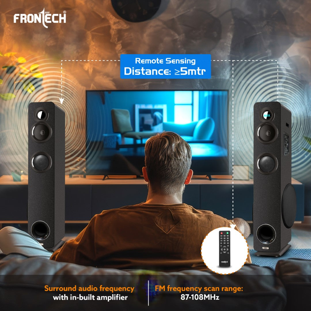 Twister 170W Bluetooth 5.0 Tower Speaker System (SW-0126)