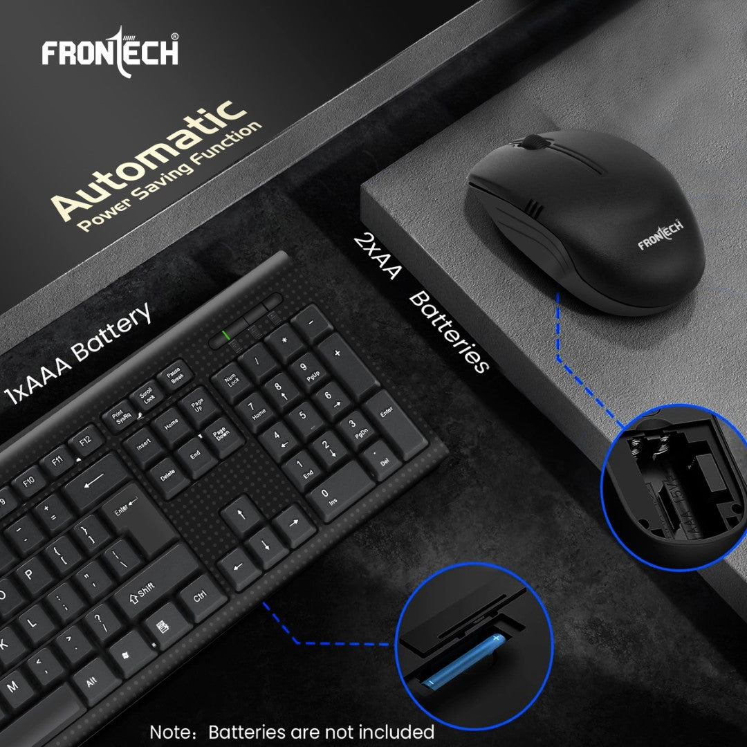 Wireless Keyboard and Mouse Combo (KB-0026)