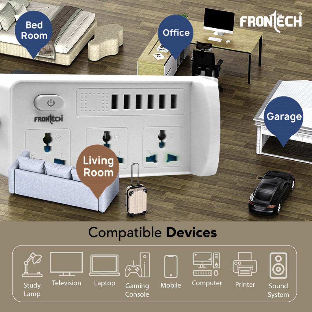 Power Connector with 6 USB Ports (3538)