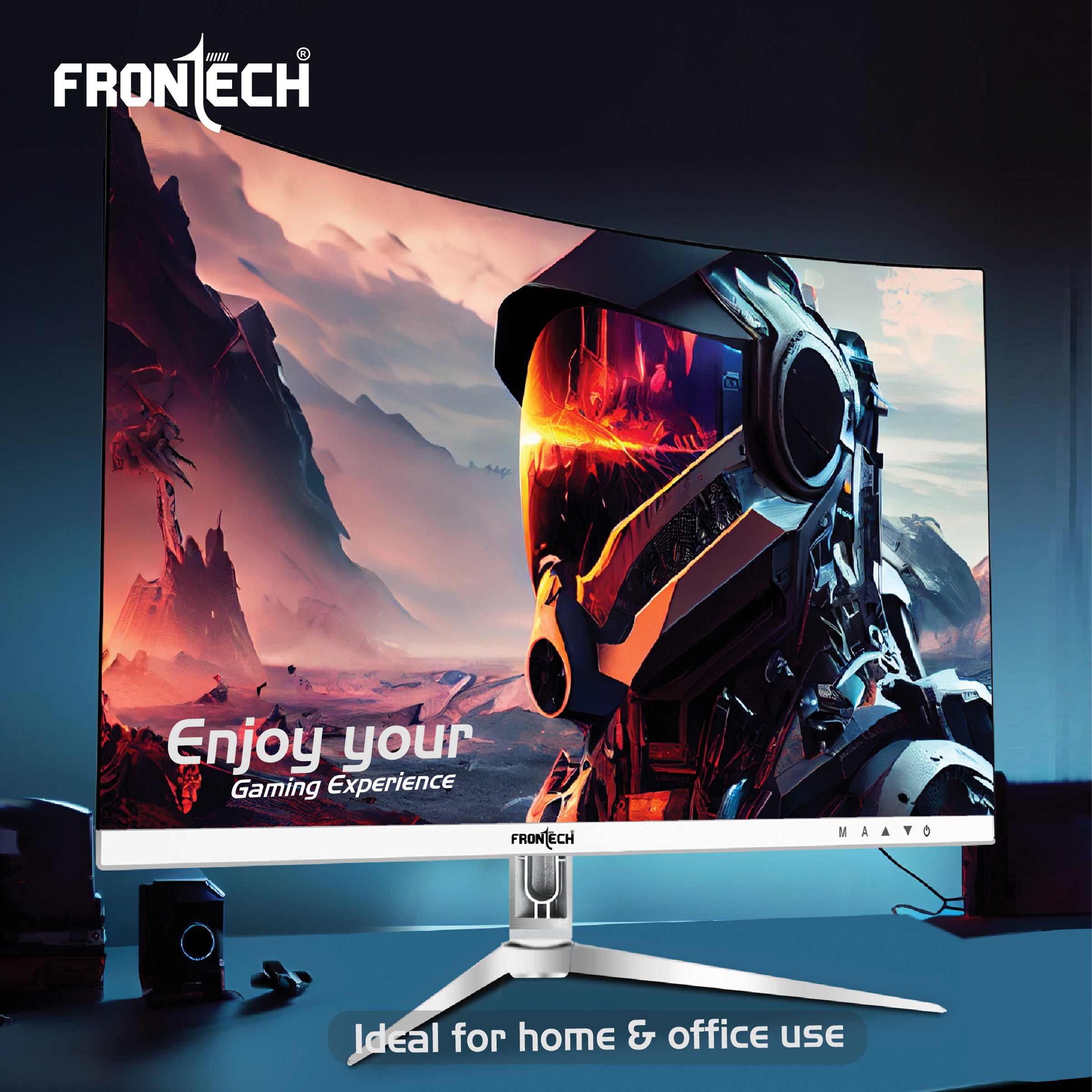 22'' Ultima Series Curved LED Monitor | 75Hz, 1920x1080 | 3500R Curve, Bezel-Less Design (MON-0079C)