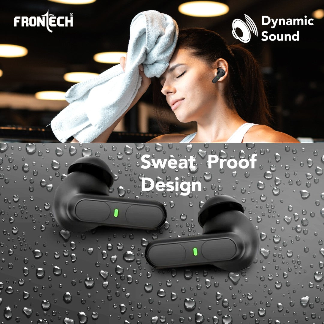 ECHO TWS Bluetooth v5.0 Earbud 24H Playtime, 30H Talk Time (EF-0070)